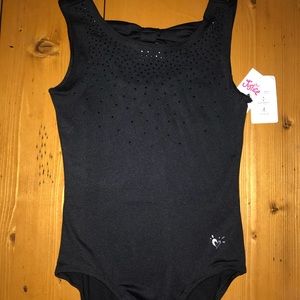 Black justice leotard